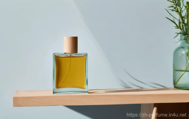 향수 광고 전략 - A modern, stylish individual, dressed in a sleek, smart-casual outfit consisting of a tailored top a...